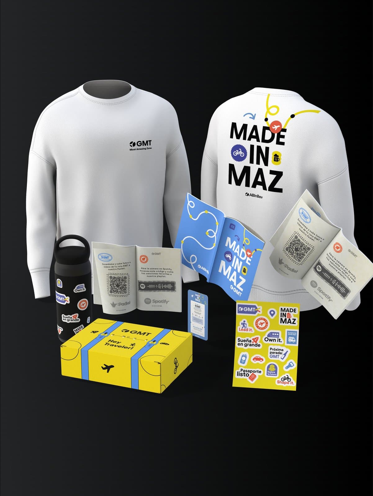Merchandising producido por Merch Lab